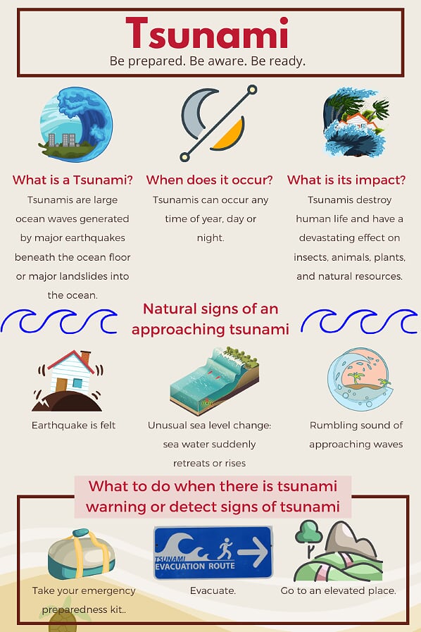 Tsunami Before And After